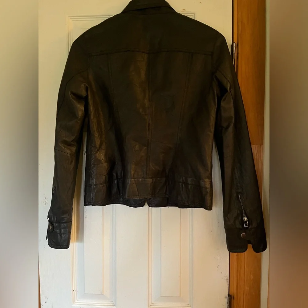 BB Dakota Women's Leather Jacket - Picture 5 of 7